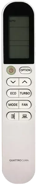 QUATTROCLIMA QV-BE24WB/QN-BE24WB